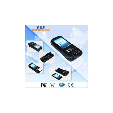 Wireless Handheld Android POS Terminal with RFID Reader and Fingerprint Sensor