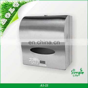 Hot sale No Touch- Sensor operated Paper Towel Dispenser in 304 Stainless Steel