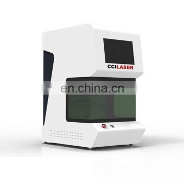 Big promotion mini fiber laser marking machine price 30w for pants valve bearing signage with CE