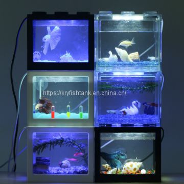 Top Quality and Best Selling Decorative Aquarium, Clear Acrylic Fish Tank