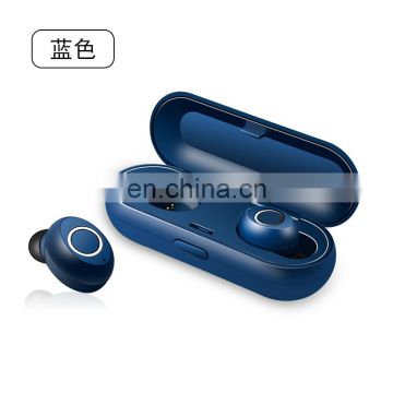 Waterproof True TWS Wireless Earbuds with Charging Case Wireless stereo headphones  with logo Noise reduction earbuds