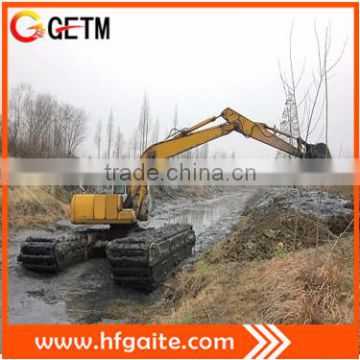 dredging excavator for weed, dams and wetland area