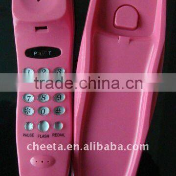 Elegant trimline phone for home and hotel and bathroom