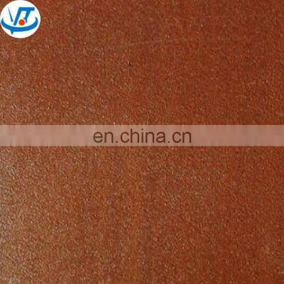 5mm Rusty steel plate corten A/ corten B / SPA-H weather resistant steel sheet