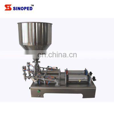 Semi-Automatic Pneumatic Jam Paste Cream Honey Liquid Filling Machine 3 ml-5000ml