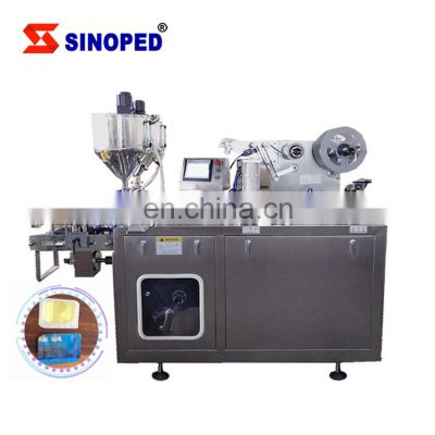 Edible Oil Butter Blister Packing Machine Automatic Ketchup Wasabi Soya Package Filling Blistering Blister Packing Machine