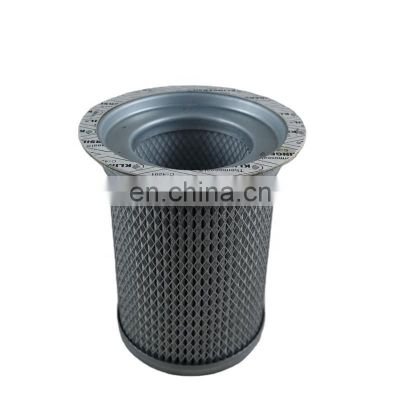 Most durable stainless steel mesh oil separator 124487-022 oil air separator for Quincy air compressor separator filter parts