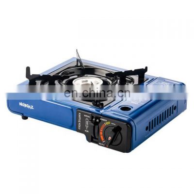 Hot selling aluminum portable camping gas stove with pan