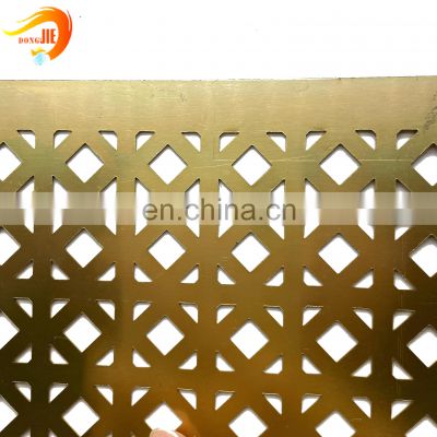 Stainless steel/aluminum/galvanized perforated mesh plate