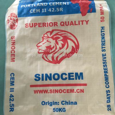 China Valve Wpp Woven Polypropylene Bag for Cement Powder