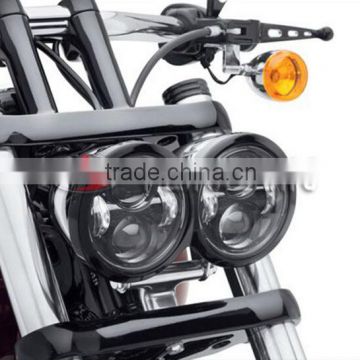 Car accessories led motorcycle round headlamp 5 inch Harley led accessories H4 head light motorcycle