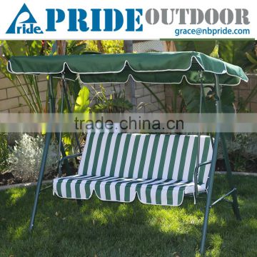 Outdoor Leisure Waterproof Easy 3 Seater Swing Chair Patio Swing Hanging Chair