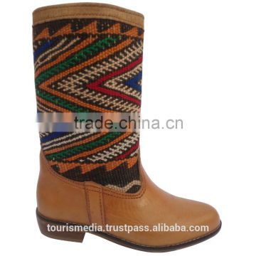 Handmade moroccan kilim boot size 39 Wholesale lx306