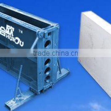 Steel building gypsum block mould made in China/hollow block mould