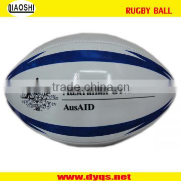 cheap price PU custom rugby ball