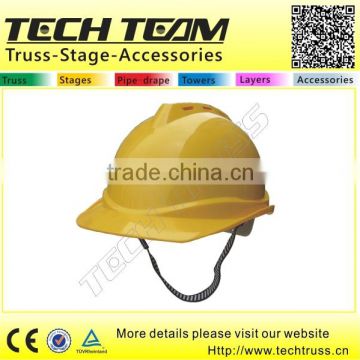 truss tool of custom safety helmet, factory safety helmet for set up truss stage.