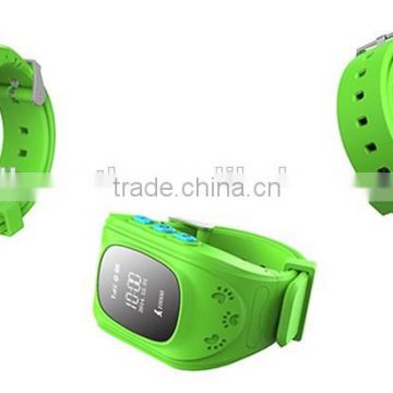 Wrist Watch GPS Tracking Device For Kids Monitoring SOS Feature Mini Portable GPS Tracker