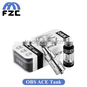 Chinese alibaba newest arrival OBS ACE RBA Tank electronic cigarettes atomizer tank side filling ceramic coil
