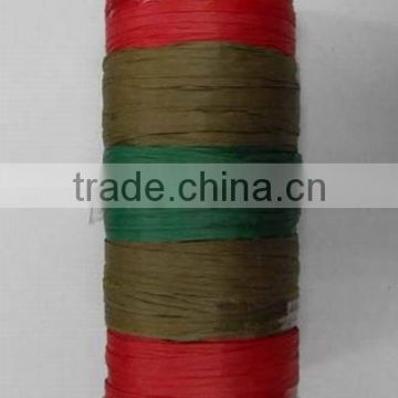 HOT SALE! 5 Channel Paper Raffia Ribbon Spool, Paper Raphia Ribbon for Gift Packaging Decorations