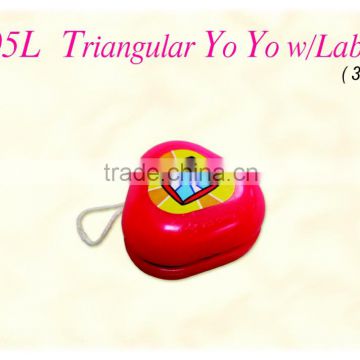 Party Fun Plastic YoYo toys Triangular Yo Yo