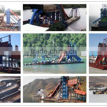 200 ton/h China Bucket Chain/Ladder River Sand Dredge