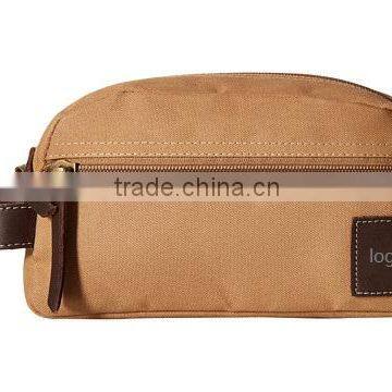 Custom high quality canvas toiletry bag