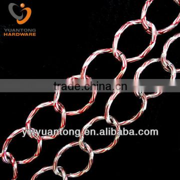 metal accessory chain for decoration and clothing