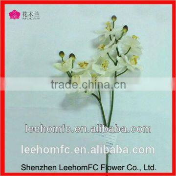 single stem silk real touch orchid flower supplier