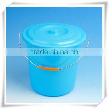 Popular PP plastic water bucket with lid with handle