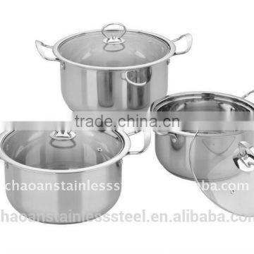 6 pcs Straight casserole cookware set
