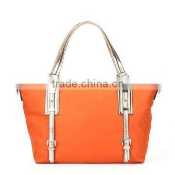 Fashion women tote handbags shiny face wholesale bags from China beach bag