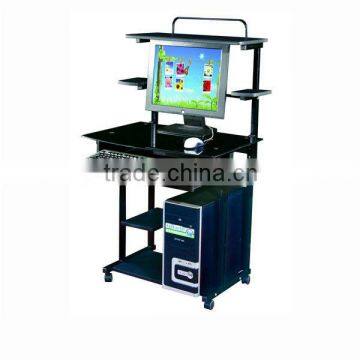 GX-700BB china metal computer table, metal office furniture