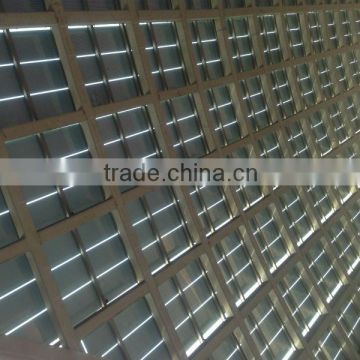 Transparent Solar Panel for Train Station