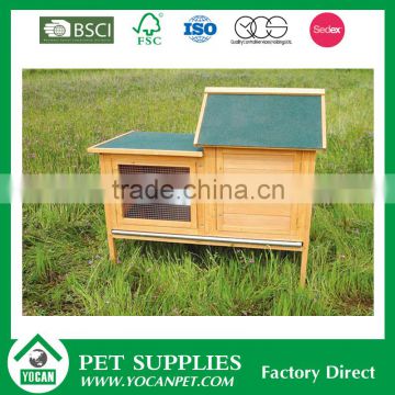 china outdoor handmade wooden rabbit hutch