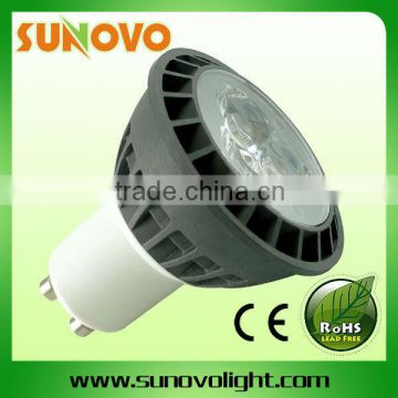 heat conductive plastic 3x1W GU10 LED spot lights