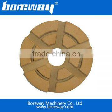 3' Flexible Diamond Polishing Pads with Mustang Radial Edge