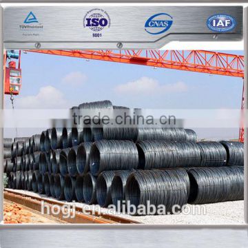 Q235 Q345 SAE1008 hot rolled low carbon steel wire rod price
