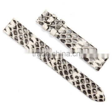 most popular 100% python snakeskin changeable watch band/strap wholesale