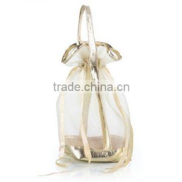 High-class Mesh material cosmetic bag