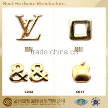 Hot Selling China AA Quality Gold Octagon Rhinestuds Hot Fix