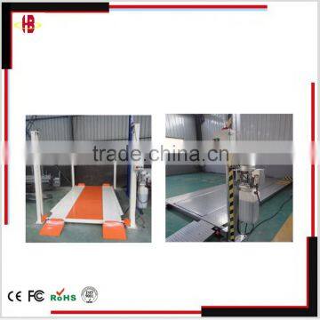 four column car parking elevator platform