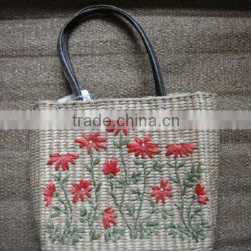 paper knitted bag 2012 New Style Maize Straw bag
