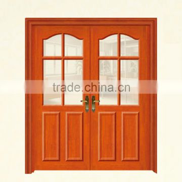 china supplier modern wood glass door design
