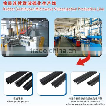 rubber seal strip machine/ microwave curing machine / rubber hose extrusion production lilne