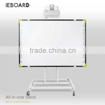 IEboard 10 points touch interactive whiteboard for smart school, cheap whiteboard price with mobile stand