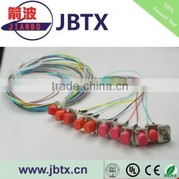 Hot sale and factory price st/pc singlemode(sm) 900um fiber optic pigtail