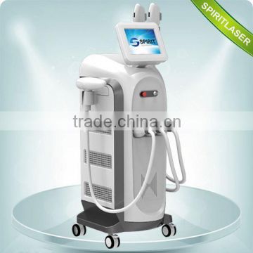Powerful Movable Screen 3 in 1 Multi-function Machine CPC nd yag laser technology tatoo removal 10HZ