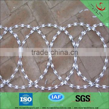 Hot sale wires hot dipped razor barbed wire price