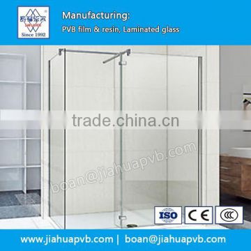 Laminated tempered glass 6.38mm 8.38mm 10.38mm thick