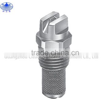 11002 1/4" Vee jet flat fan nozzle with filter